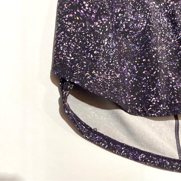 Lululemon Speed Up Running Athletic Shorts Crystalline Multi Black Size 10 - Picture 9 of 16